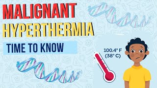 MALIGNANT HYPERTHERMIA medico nursing nhs [upl. by Orravan70]