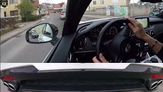 KIA Stinger GT V6 TwinTurbo Soundvideo InnenAußen Sound Sound gut oder schlecht  Launch Control [upl. by Amathist]