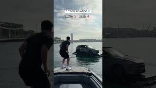 FUTGOLF SURREALISTA EN MEDIO DEL MAR😰🥶 shorts viral [upl. by Oren606]