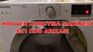 HOOVER KURUTMA MAKİNE E21 ARIZASI VE BAKIMI [upl. by Los101]