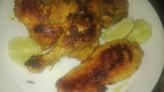 Butter diye gaser chulay chicken BBQ recipe [upl. by Kyl]