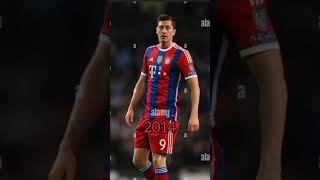 Lewandovski evolution football lewandowski keşfet [upl. by Ahsoyem]