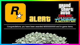 FREE Money For EVERYONE In GTA 5 Online  NEW Vapid Dominator ASP 3X Payouts Cash Rebates amp MORE [upl. by Quent987]