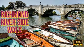 Richmond Riverside Richmond Park London ​⁠WanderlustLondon [upl. by Arenahs]