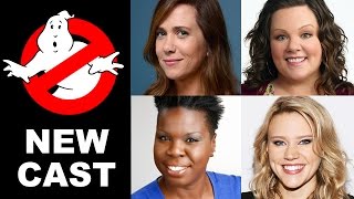 Ghostbusters Cast Melissa McCarthy Kristen Wiig Kate McKinnon amp Leslie Jones  Beyond The Trailer [upl. by Annawak]