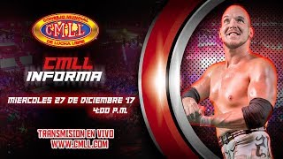 CMLL INFORMA 27 DE DICIEMBRE DE 2017 [upl. by Yeta530]