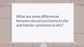 What is the difference between DCIS and LCIS [upl. by Sawyer]