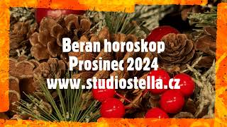 Beran horoskop Prosinec 2024 Studio Stella [upl. by Nnaeoj]