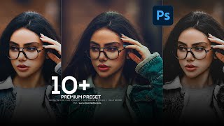 How to add presets in Photoshop । 10 Photoshop Presets [upl. by Onivla]