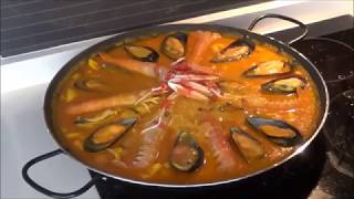 Paella de Marisco Super [upl. by Zetana]