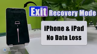 Your iPhone Stuck on Recovery Mode How to Get Out Of Recovery Mode  No Data Loss No iTunes [upl. by Ocirled]