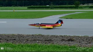 F104G Starfighter Lockheed RC Scale Turbine Modell Jet Fast Low pass [upl. by Pond146]