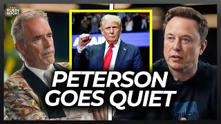 Jordan Peterson Visibly Surprised When Elon Musk Said This About Trump [upl. by Prochora]