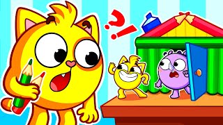 Dollhouse Party Song 🏠 Toys Dream House  Funny Kids Songs 😻🐨🐰🦁 And Nursery Rhymes by Baby Zoo [upl. by Anik]