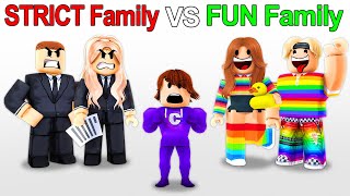 STRICT Family vs FUN Family [upl. by Fredericka]