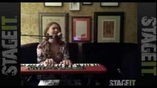 Stacie Orrico  I Will Rest live Stageit 2013 [upl. by Galitea]