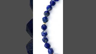 Lazulite Lapis Lazuli Necklace  by Bombyx House [upl. by Boarer947]