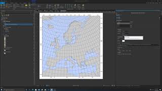 Digital Cartography Graticule Editing [upl. by Tybald]