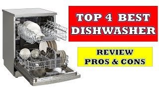 Top 4 Best Dishwasher  Review with Price List Hindi [upl. by Nitnert]