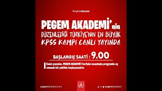 PEGEM AKADEMİ 2022 GENEL TEKRAR KAMPI ÖĞRETİM İLKE VE YÖNTEMLERİ1 25062022 [upl. by Acinna]