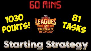 Spoiler alert Leagues 4 ultimate starting strategy  Trailblazer reloaded OSRS guide [upl. by Snah]