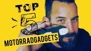 Top 5 Motorrad Gadgets  Ride smart – sicher unterwegs [upl. by Negah978]