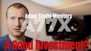 Adam A77x Studio Monitors Review amp Unboxing [upl. by Cinemod]