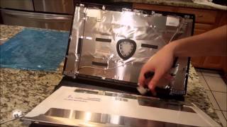 quotLaptop screen replacement  How to replace laptop screen Asus G750jw [upl. by Mencher]