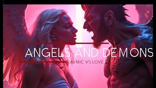 😇 ANGELS amp DEMONS 😈 KARMIC vs LOVE What 🫵 Need To Know Divine Oracle Reading 🔍 [upl. by Jenkins292]