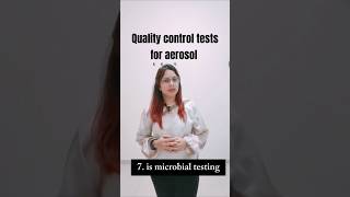 Quality control tests for Aerosols in pharma aerosolshort overview pharma interview aerosols [upl. by Akemej]