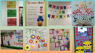 Classroom decoration ideas school decoration ideas classroom decorationclass decoration ideas [upl. by Yraillih52]