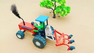 diy mini tractor making agriculture cultivator for Chilli Farming plough machine projectAcrofter1 [upl. by Hawkins]