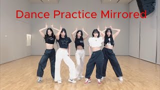 LE SSERAFIM quotUnforgivenquot Dance Practice Mirrored lesserafim kpop unforgiven dancetutorial [upl. by Pestana]