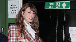 Taylor Swift Spotted Leaving ThankYou Party at club Annabel in London [upl. by Nosinned]