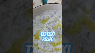 Tzatziki Recipe shorts tzatziki [upl. by Ived]