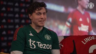 Victor Lindelof Manchester United Full Interview [upl. by Einnor322]