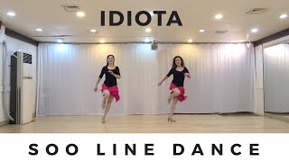 IDIOTAThe Reverse Dance line dance [upl. by Fisoi]