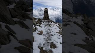 Mont Blanc et Aiguille du Midi Col du Brévent UTMB et Hexatrek [upl. by Fabron554]