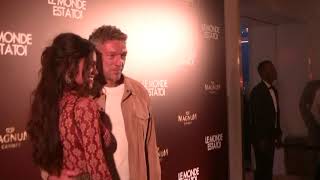 Vincent Cassel et sa fiancée Festival de Cannes 2018 [upl. by Knoll]