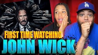 JOHN WICK 2014  MOVIE REACTION  FIRST TIME WATCHING [upl. by Cilo]