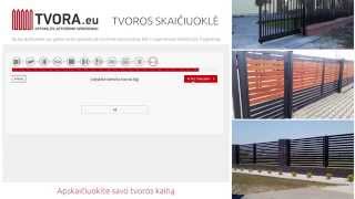 Tvoraeu  Tvoros skaičiuoklė [upl. by Denni]