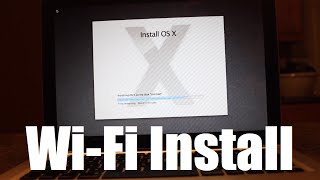 Installing Mac OS X on Blank Hard Drive Using Internet Recovery [upl. by Evered]