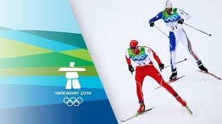 Cross Country Skiing  Mens 15Km Free Highlights  Vancouver 2010 Winter Olympic Games [upl. by Tripp]