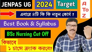 Jenpas Ug 2024 Form Fill Up Date and Course Details Syllabus Best Book Cut off । [upl. by Annohsal]