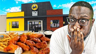 YOU made me eat THE HOTTEST wings at Buffalo Wild Wings [upl. by Abbi]