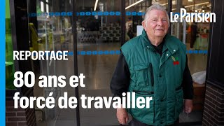 «À 80 ans j’ai repris le travail»  Jacques employé de supermarché faute de retraite suffisante [upl. by Yorgen]