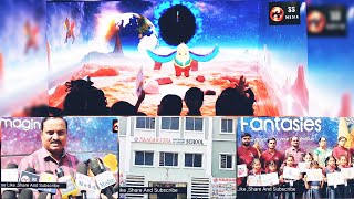 Sunfeast Dark Fantasy Spaceship Lands in Hyderabad Nagarjuna school to Ignite Childrens Imagination [upl. by Essiralc]