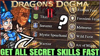 Dragons Dogma 2  How to Unlock ALL Hidden Vocation Skills EARLY  Skill Maister Location Guide [upl. by Ama]