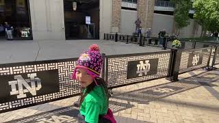 Notre Dame Stadium  Knute Rockne Gate [upl. by Natiha]