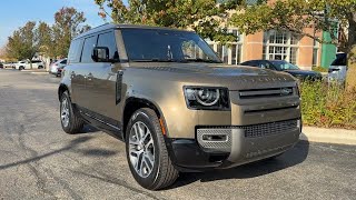 2022 Land Rover Defender110 Naperville Aurora Burr Ridge Lombard Tinely Park Chicago R24384B [upl. by Daisy]